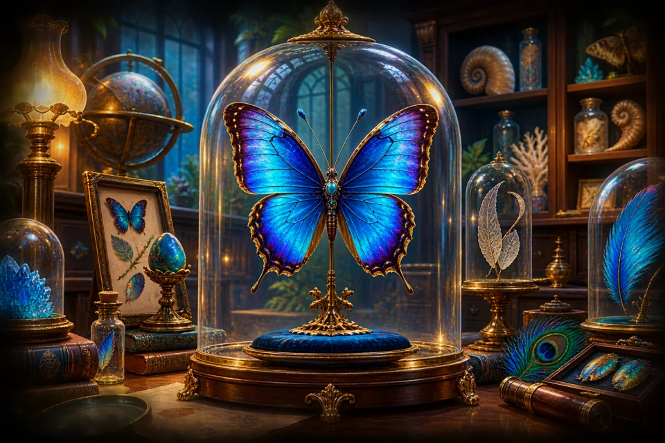 Morpho Under Glass original game key art