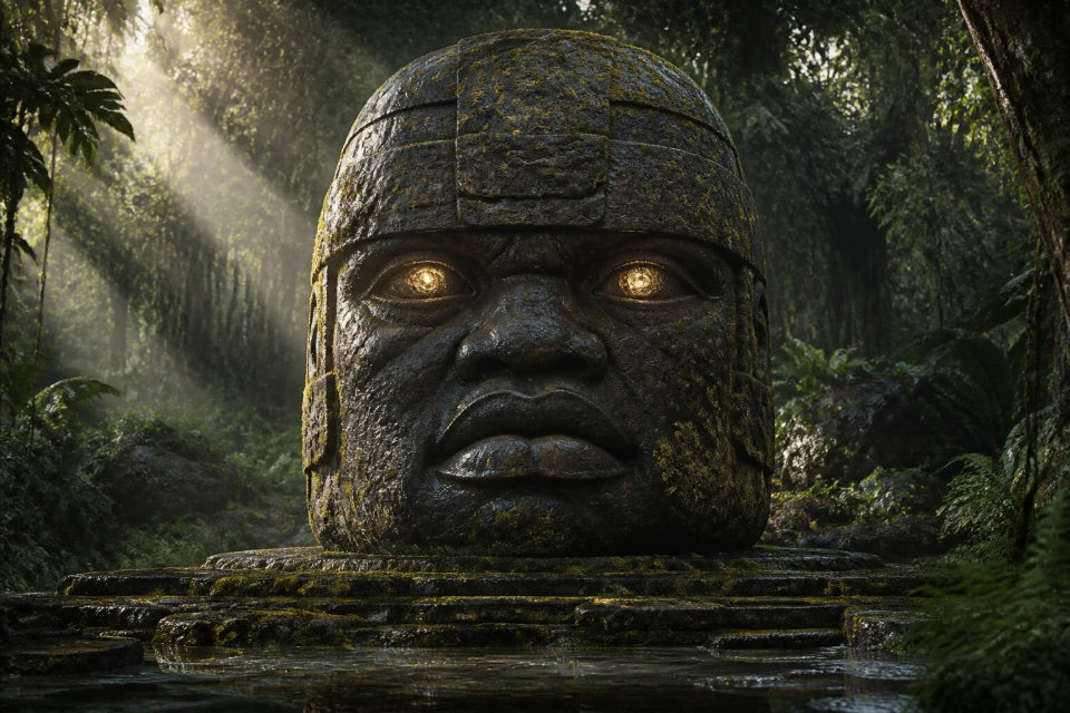 Eyes of the Monolith original game key art