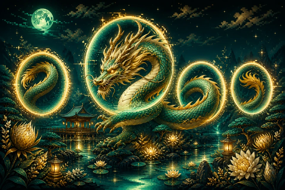 The Pearl Dragon Circuit original game key art
