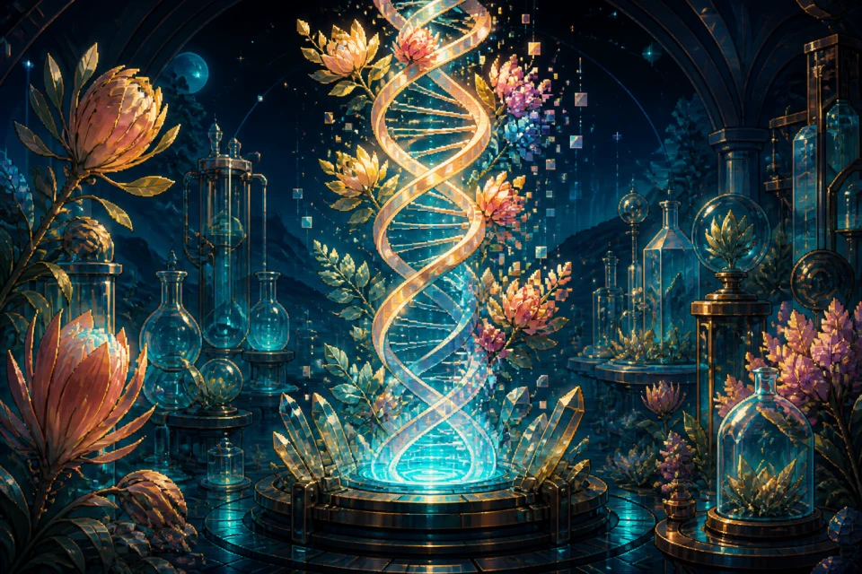 Quantum Genome original game key art