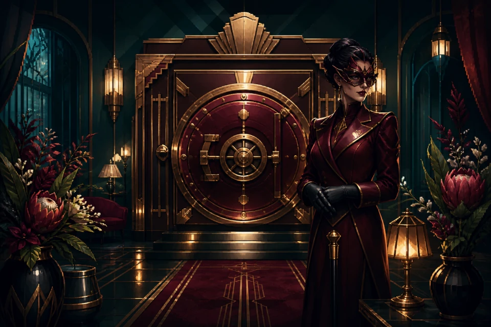 The Velvet Safe Syndicate original game key art